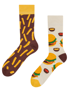 Calzini Buonumore Hamburger e patatine fritte