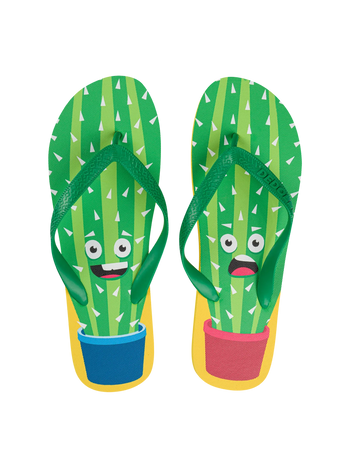 Infradito Buonumore Cactus divertente