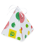 Confezione regalo a piramide Palloncini delle feste