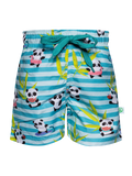 Pantaloncini da bagno Buonumore per bambino Panda in vacanza