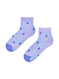 Calzini cutecore Fiori viola e blu