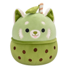 Squishmallows Eitan, il panda rosso Matcha con Boba, 20 cm