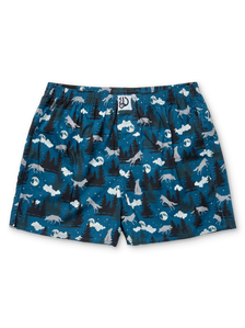Boxer da uomo Buonumore Lupo e luna