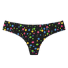 Slip brasiliano Buonumore da donna Puntini fluo
