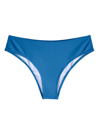 Slip bikini a vita media eliotropo