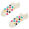 Calzini sneaker Buonumore Cuori colorati