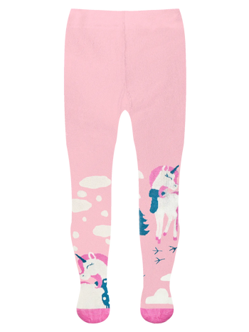 Calzamaglie antiscivolo per bambini Unicorno con sciarpa