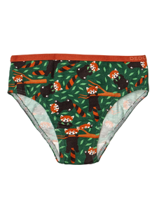 Slip Buonumore da bambina Panda rosso