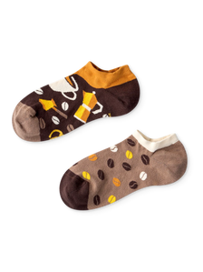 Calzini sneaker Buonumore Chicchi di caffè