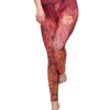 Leggings da palestra Buonumore Foglie esotiche