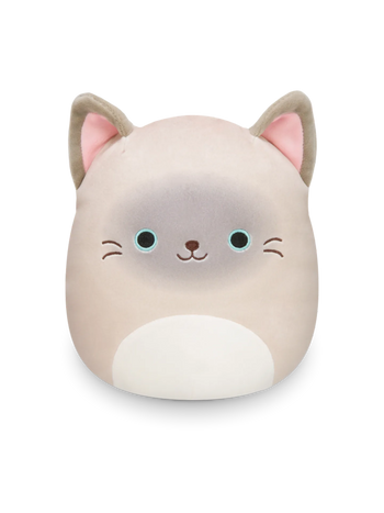 Squishmallows Felton il gatto siamese, dimensioni: 20 cm