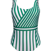 Costume intero Buonumore Righe verdi
