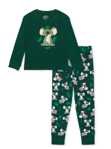 Pigiama Buonumore per bambini Koala e foglie