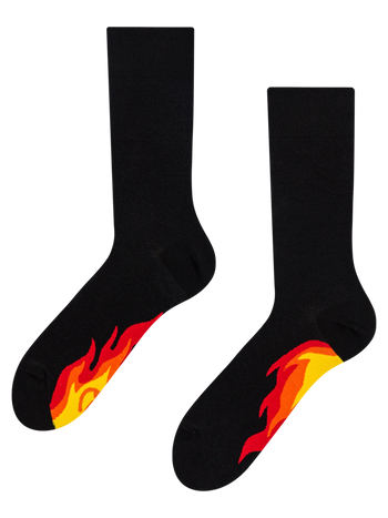 Calzini Buonumore Fiamme