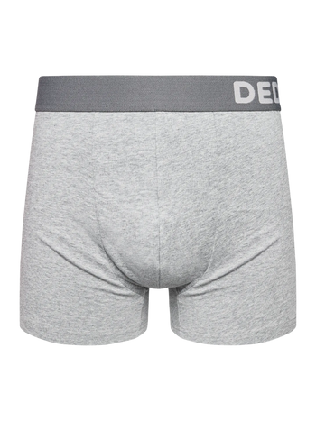 Boxer aderenti da uomo mélange grigio scuro