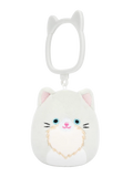 Portachiavi Squishmallows Zachariah il gatto d'Angora, 9 cm