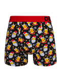 Boxer aderenti Buonumore da uomo Babbo Natale e birra