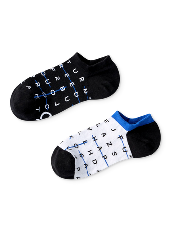 Calzini sneaker Buonumore Crucipuzzle