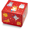Confezione regalo quadrata Criceti ballerini