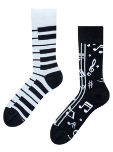 Calzini Buonumore in bambù Musica al pianoforte