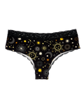 Slip da donna con inserti in pizzo Cielo con zodiaco