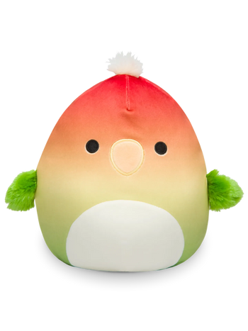 Squishmallows Elliene il pappagallo, dimensioni: 20 cm