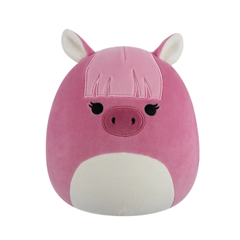 Squishmallows Veronika il pony Shetland rosa con frangia, 20 cm