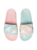 Ciabatte Buonumore per bambini Unicorno e arcobaleno