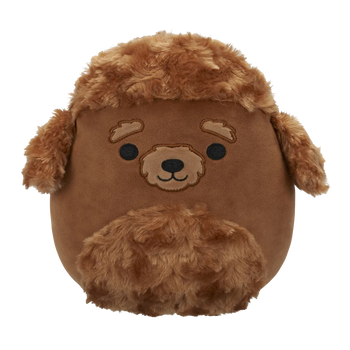 Squishmallows Dro il labradoodle dorato con pancia soffice, 20 cm