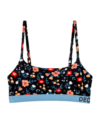 Bralette da donna in modal Prato fiorito