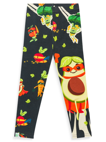 Leggings in cotone Buonumore per bambini Supereroi della salute