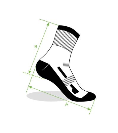Calzini funzionali a mezzo polpaccio