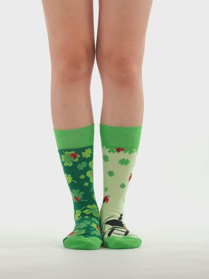 Calzini Buonumore Quadrifoglio portafortuna